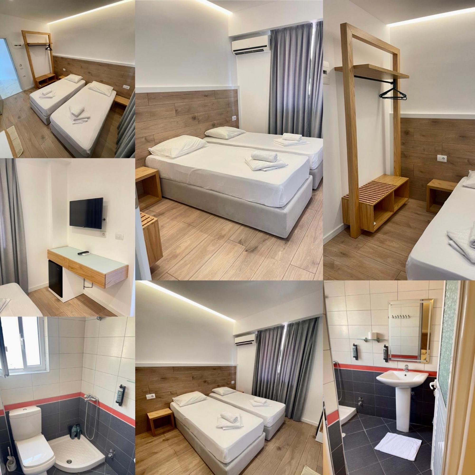 Hotel Aulona Sarande Bagian luar foto